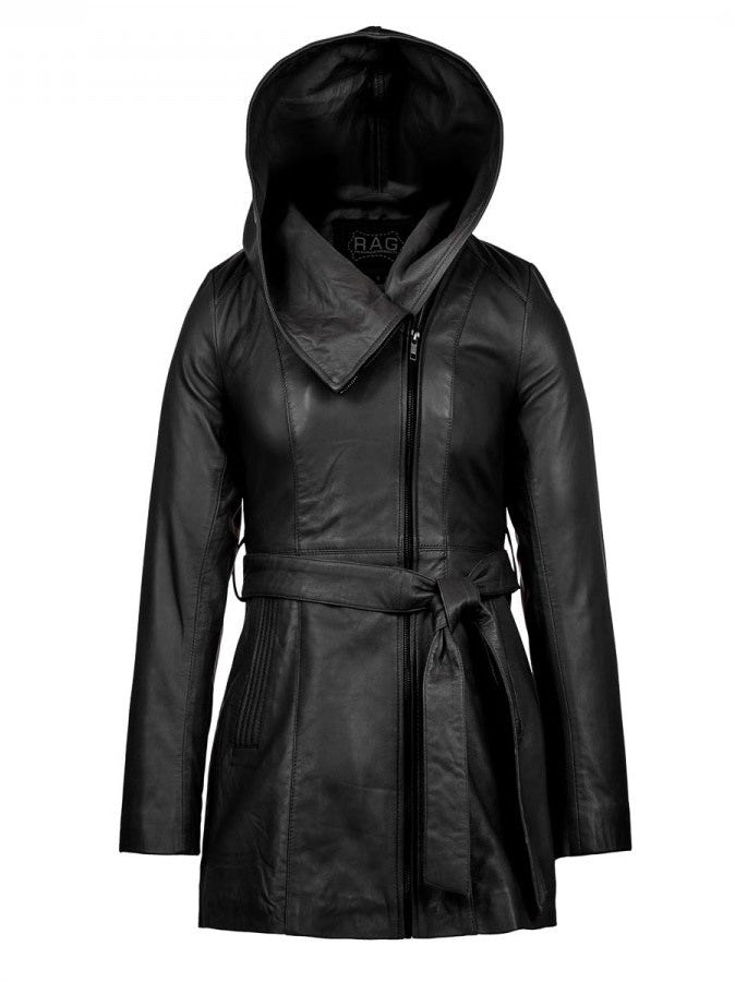 Γυναικειο δερματινο μπουφαν ROUTH GIORGIA - Rag Leather - ROUTH GIORGIA