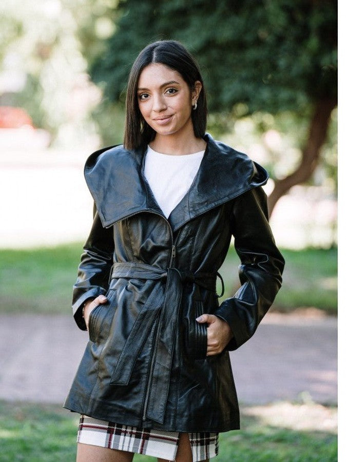 Γυναικειο δερματινο μπουφαν ROUTH GIORGIA - Rag Leather - ROUTH GIORGIA
